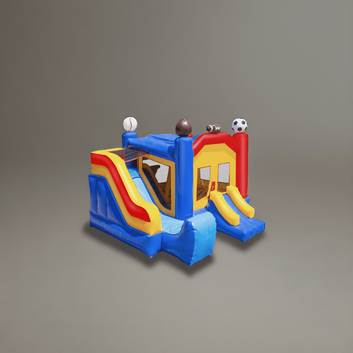 Commercial Sports Inflatable Bounce House and Slide by Cloud 9