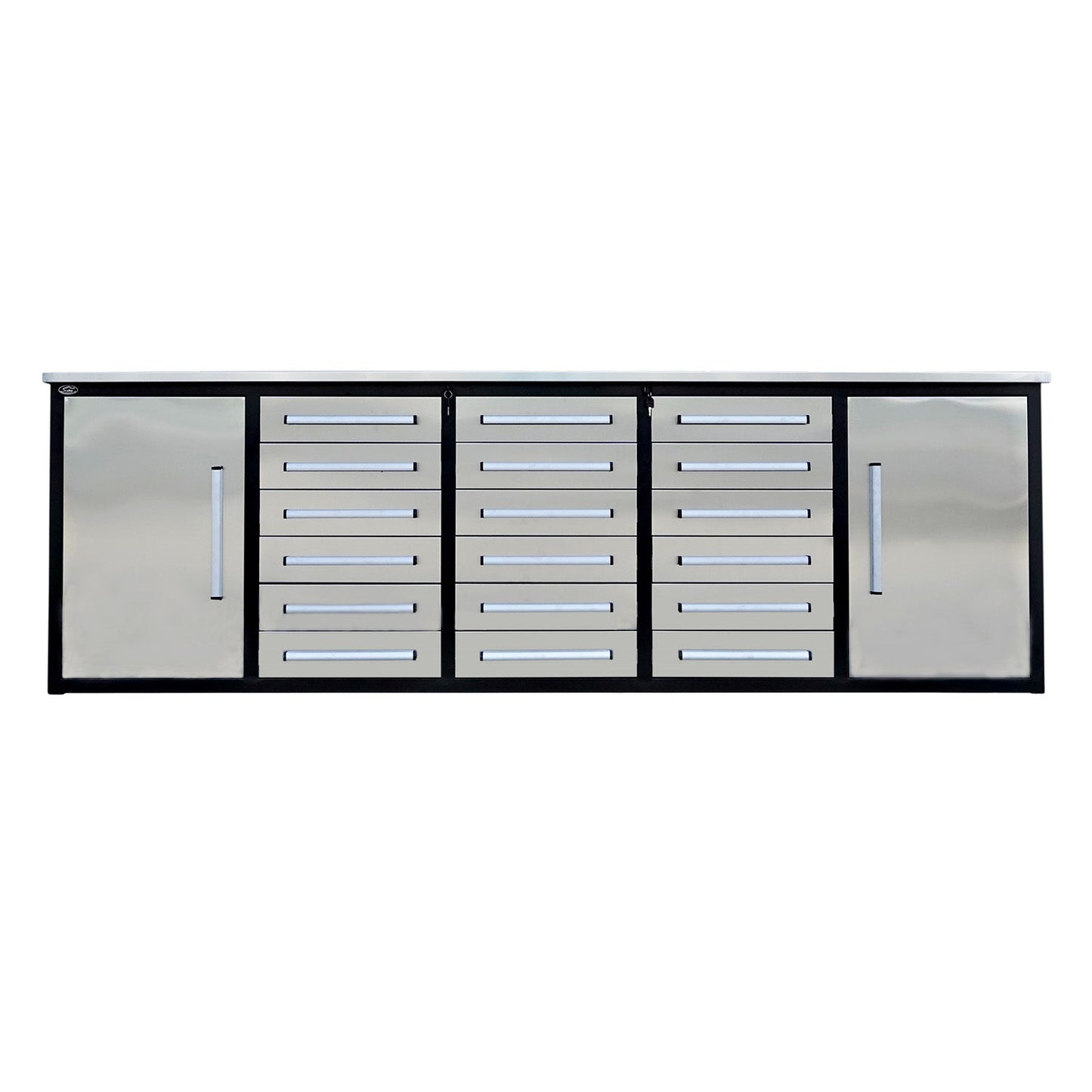 Chery Industrial 10ft Garage Storage Cabinet with 18 Drawers & 2 Cabinets - WW000182