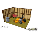 EZ-Fit Craftsman Storage Shed Kit - ez8x8craftsman