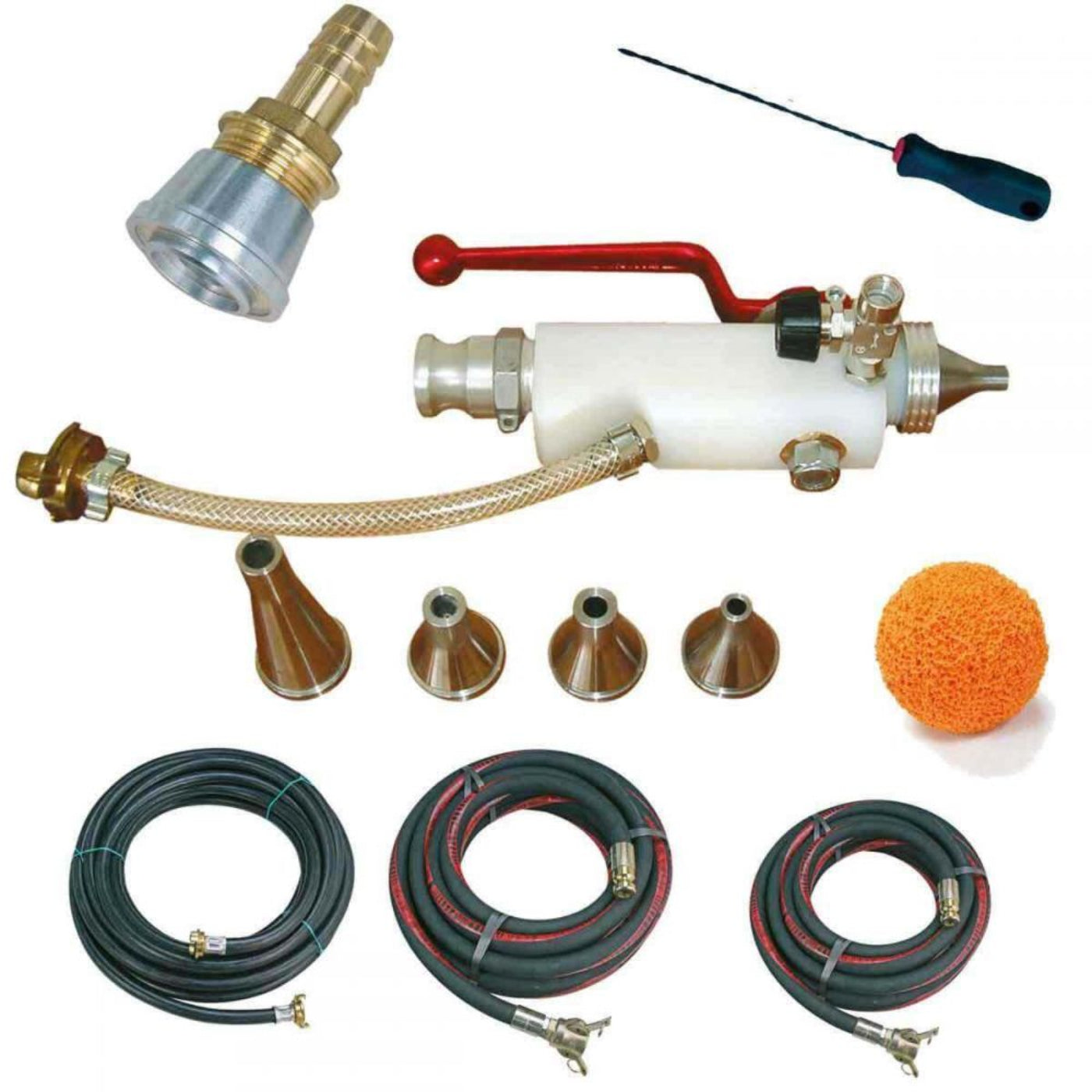Imer Stucco and Fine Coatings Gun Kit - 1107010