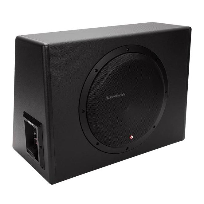 Rockford Fosgate 12" 300 Watt Single Powered Subwoofer Sub Enclosure 2 Pack - 117478