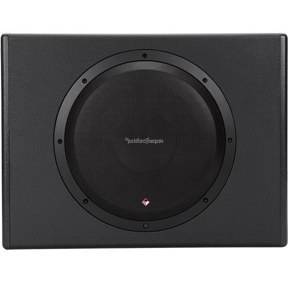 Rockford Fosgate 12" 300 Watt Single Powered Subwoofer Sub Enclosure 2 Pack - 117478