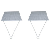 Yard Tuff 5 x 4.5' Steel Durable Chain Field Lawn Level ATV Drag Mat (2 Pack) - 118150