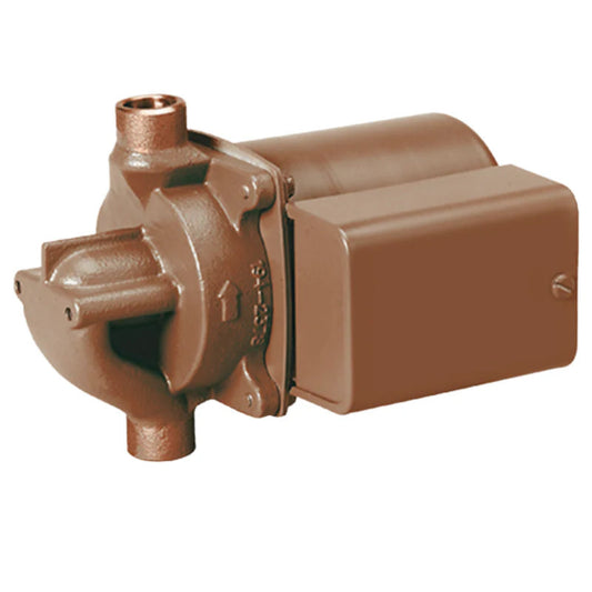 Taco 4 Plumb N' Plug Circulator Pump, 3/4 Sweat, 1/40 HP - 003-BC4-6PNP
