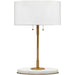 Jamie Young Barcroft Table Lamp -D. 9BARCRTLABWH