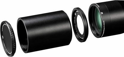 Vortex Optics Golden Eagle HD 15-60x52 ECR-1 MOA SFP 30 mm Tube Riflescope with Wearable4U Bundle Bundle - TCS-1503_Hat-CD