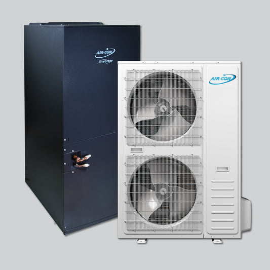 Air-Con SD Premium - 60000 BTU - 17.5 SEER - 5 Ton Pre-Charged Heat Pump Inverter - Ducted Central Air Conditioner - ASDCI4H4S60/ASDEM4H4S60