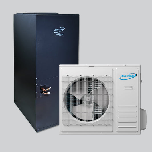 Air-Con SD Premium - 36000 BTU - 18 SEER - 3 Ton Pre-Charged Heat Pump Inverter - Ducted Central Air Conditioner - ASDCI4H4S36/ASDEM4H4S36