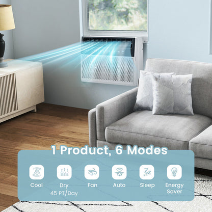 12000 BTU(Ashrae) Dual Hose Portable Air Conditioner with Remote Control