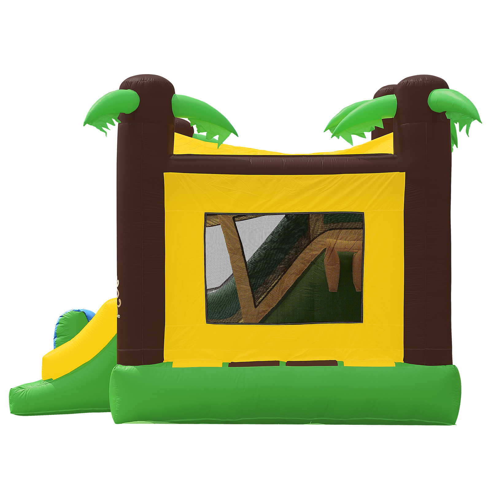 Commercial Jungle Bounce House with Slide by Inflatable HQ - Backyard Provider