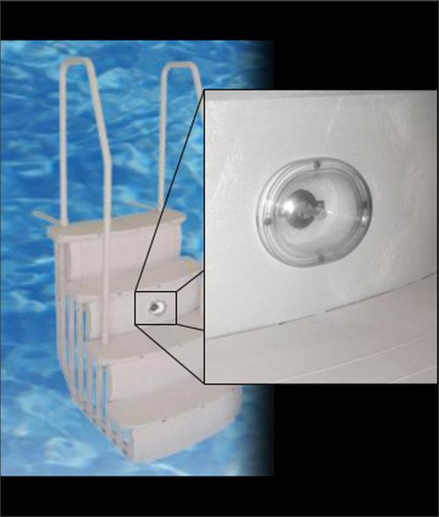 Main Access Smart Lite Pool Step LED Return Line Light, Accessory Only (6 Pack) - 120488