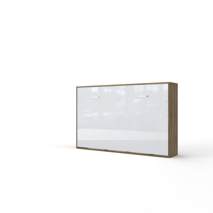 Maxima House Horizontal Murphy Bed INVENTO, European Full Size with mattress - IN-05W - Backyard Provider