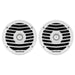 Rockford Fosgate Punch Marine 6.5 Inch 170W 2 Way Boat Coaxial Speakers 4 Pack - 121635