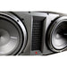 Rockford Fosgate 12" 1600 Watt Dual Loaded Subwoofer Sub Enclosure 2 Pack - 121782