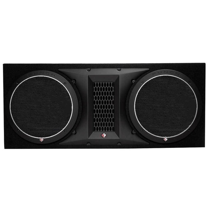 Rockford Fosgate 1000W Punch Dual P1 10 Inch Loaded Subwoofer Enclosure 2 Pack - 122449