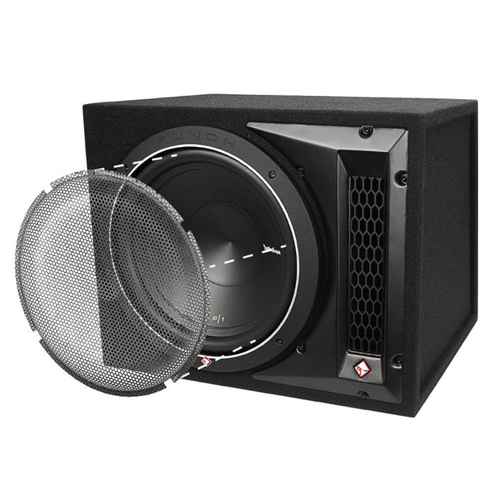 Rockford Fosgate 1000W Punch Dual P1 10 Inch Loaded Subwoofer Enclosure 2 Pack - 122449