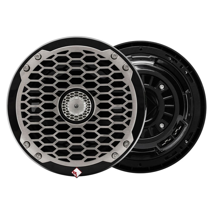 Rockford Fosgate Punch Marine 6.5" 170W 2 Way Outdoor Portable Speakers 8 Pack - 123031