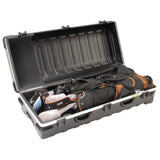 SKB Cases Double ATA Standard Hard Plastic Wheeled Golf Bag Travel Case (2 Pack) - 123038