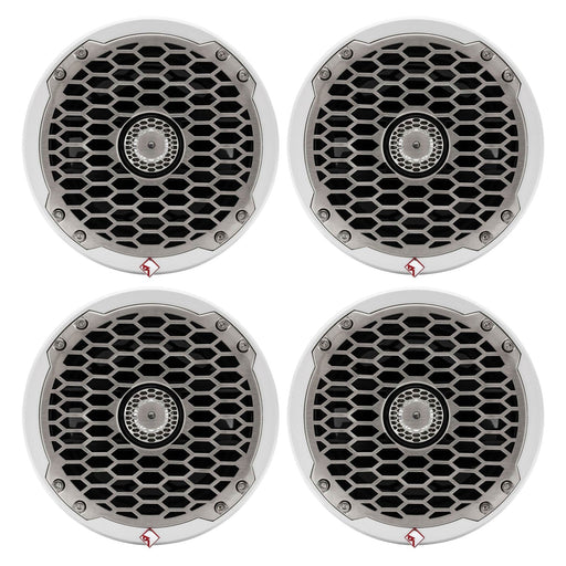 Rockford Fosgate Punch Marine 6.5" 170W 2 Way Boat Component Speakers 4 Pack - 123358