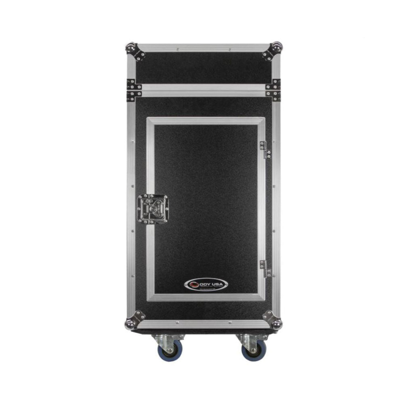 Odyssey FZ1316W 13U Top Slanted 16U Vertical Pro Combo Rack with Casters, Black - 188028