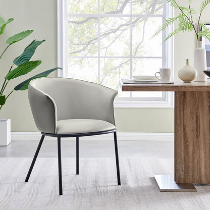 New Pacific Direct Seymor PU Dining Chair w/ Arms -  1240009-5059