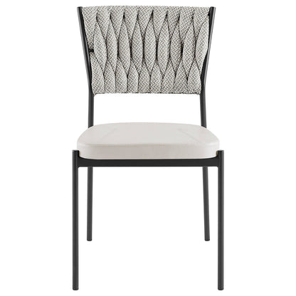 New Pacific Direct Leander Fabric/ PU Dining Chair, (Set of 4) -  1240012-5006