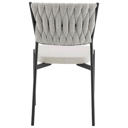 New Pacific Direct Leander Fabric/ PU Dining Chair, (Set of 4) -  1240012-5006