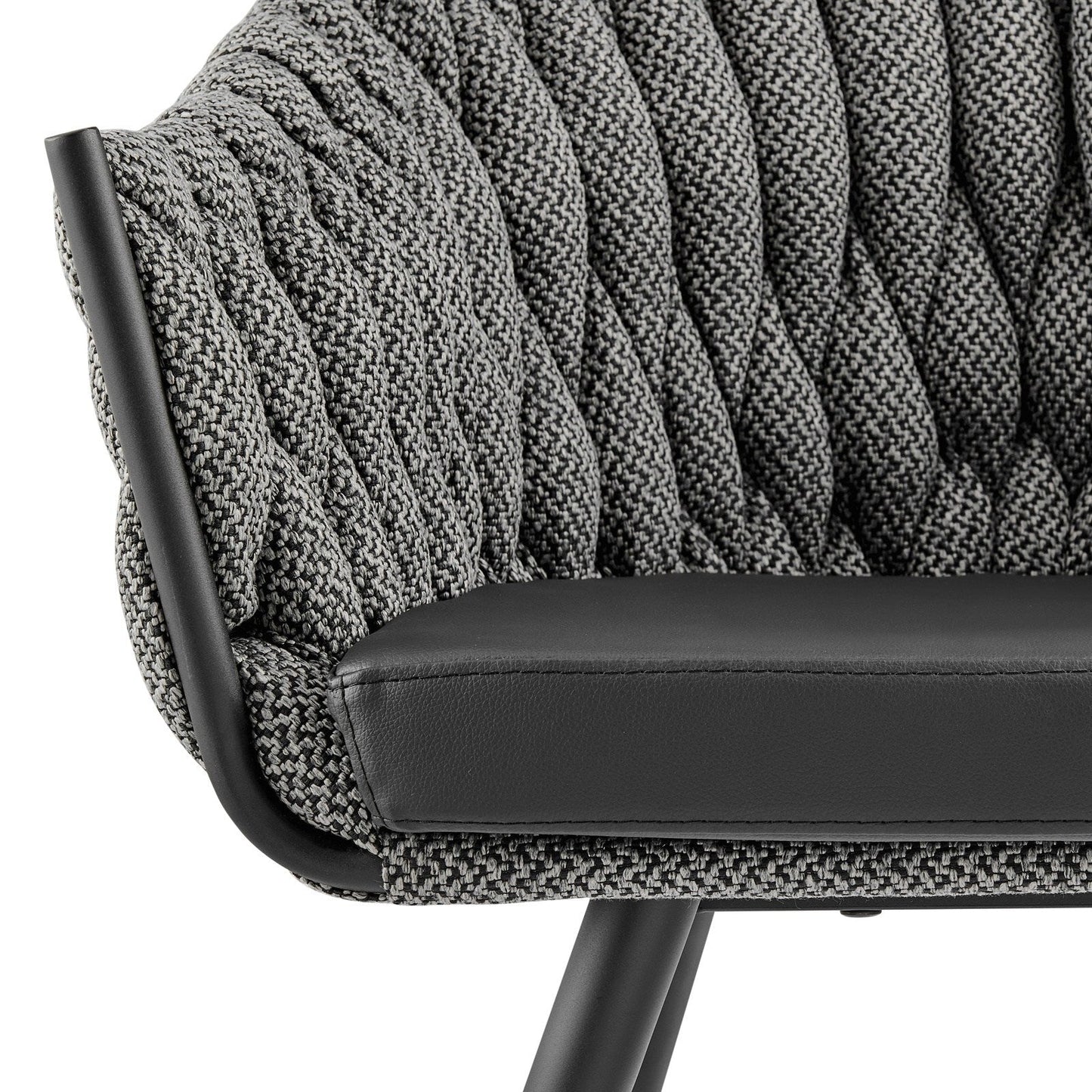 New Pacific Direct Fabian Fabric/ PU Accent Arm Chair -  1240018-5776