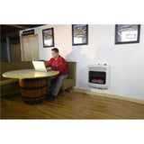 Mr. Heater 20000 BTU Vent Free Natural Gas Indoor Outdoor Space Heater (2 Pack) - 124850