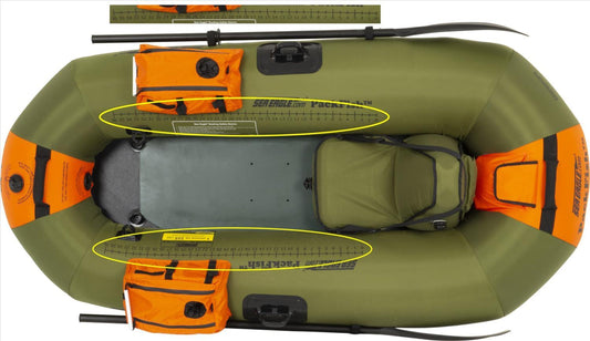 Sea Eagle PackFish 7 Inflatable Boat Pro Fishing Package Green Orange New - PF7K_P