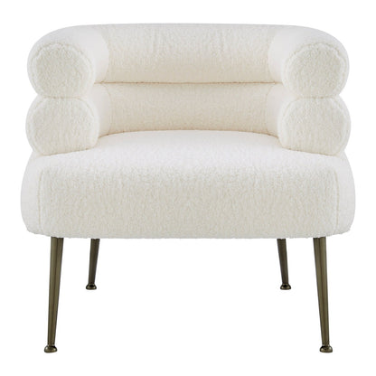 New Pacific Direct Zerline Faux Shearling Fabric Accent Chair 1250031-560 - 1250031-560