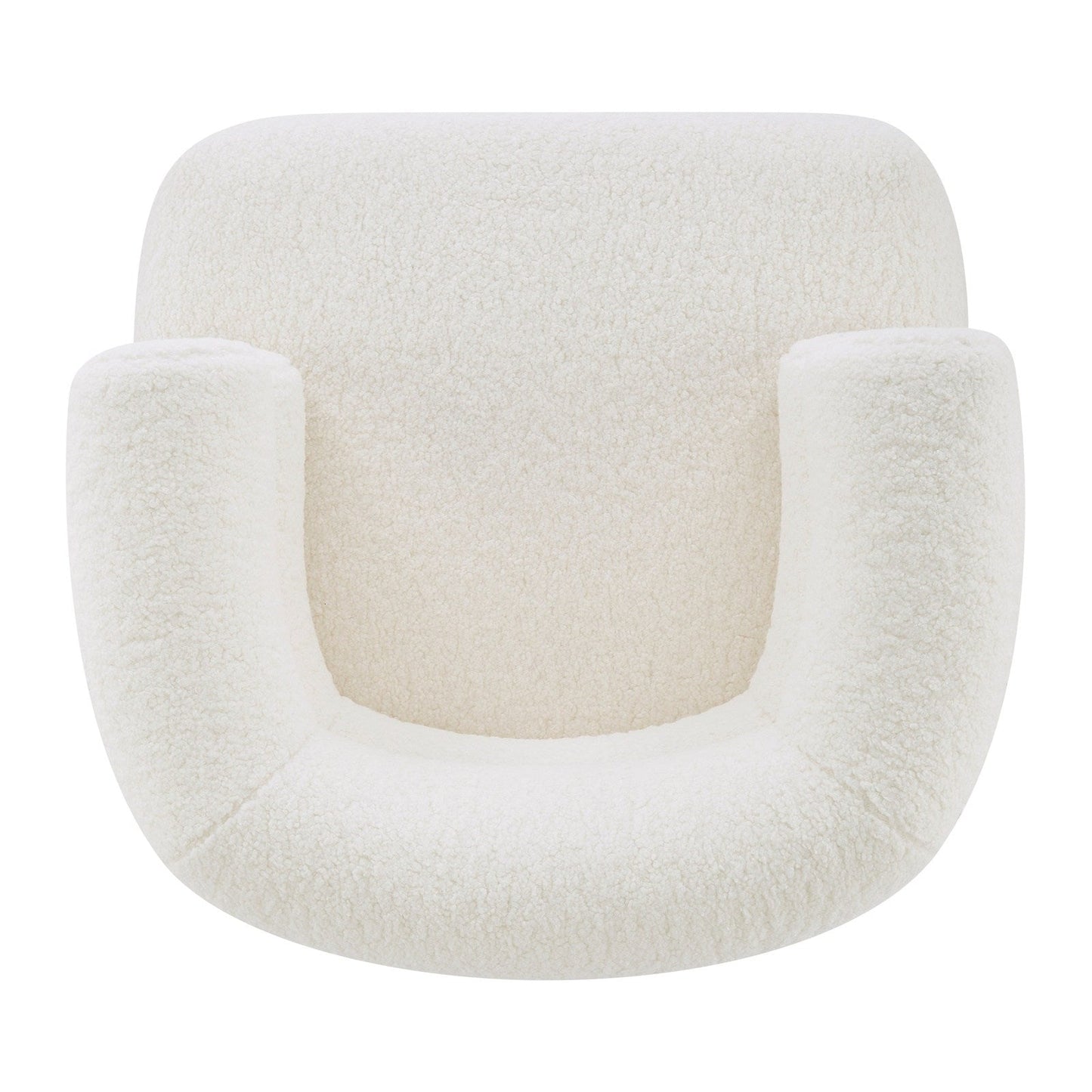 New Pacific Direct Zerline Faux Shearling Fabric Accent Chair 1250031-560 - 1250031-560