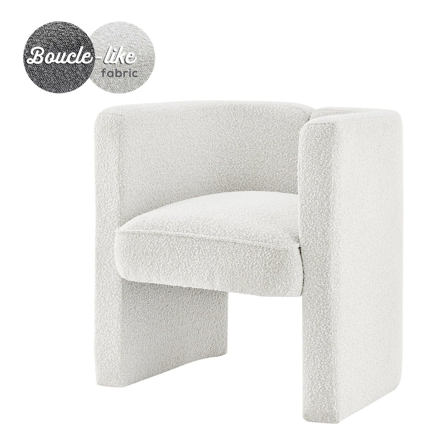 New Pacific Direct Ariela Fabric Accent Arm Chair  - 1250032-563