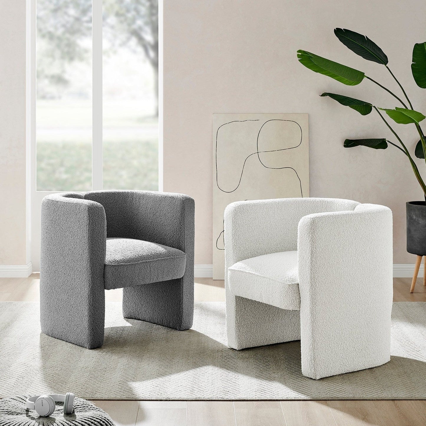 New Pacific Direct Ariela Fabric Accent Arm Chair  - 1250032-563