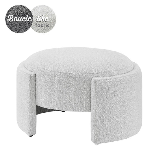 New Pacific Direct Felicia Fabric Ottoman 1250047-563 - 1250047-563