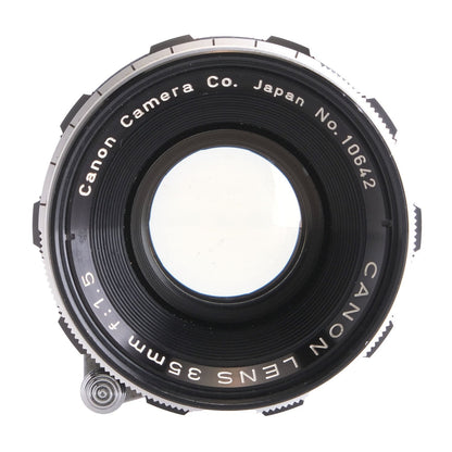 Canon 35mm f1.5 10642 - 1265724