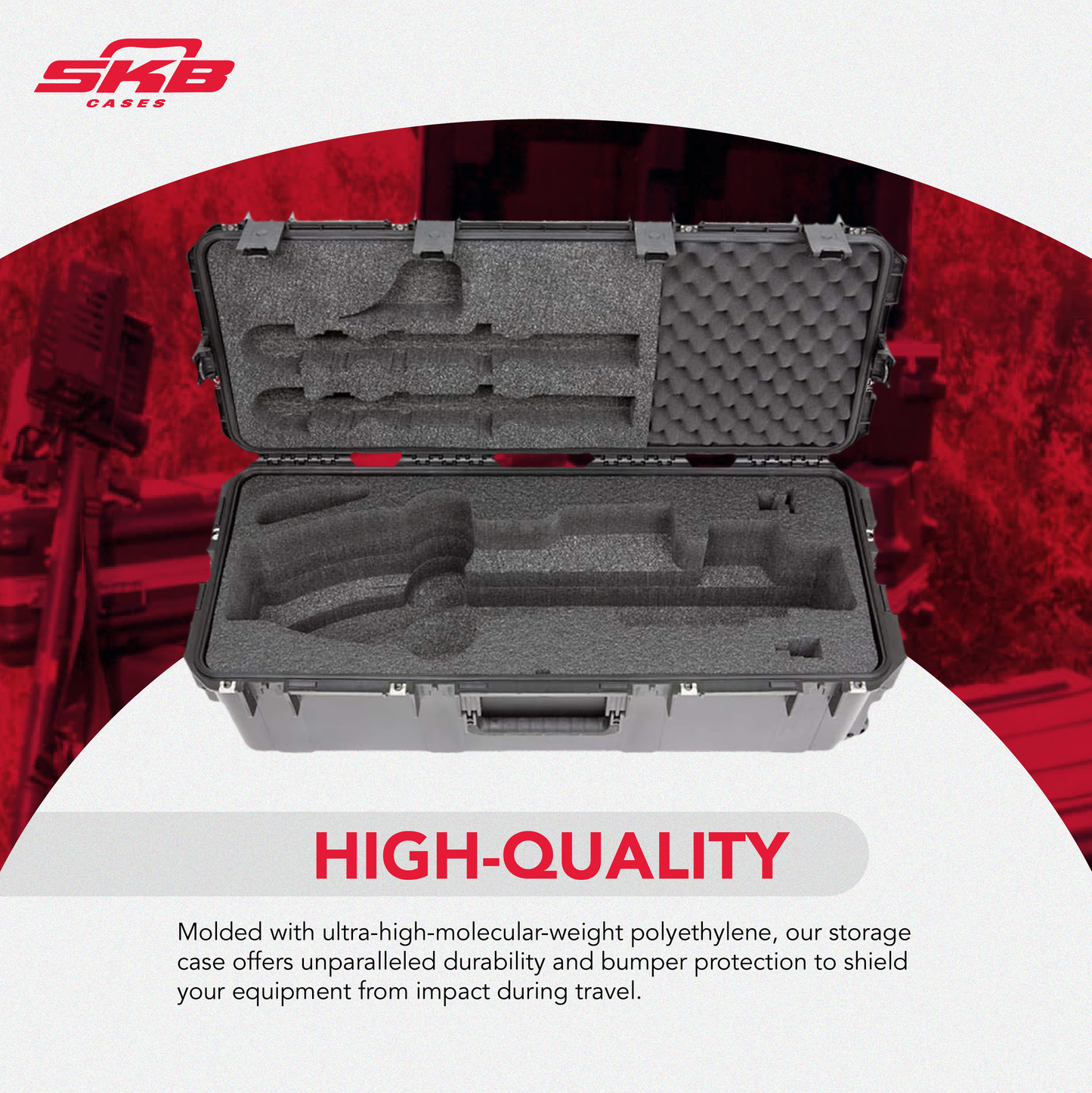 SKB Cases iSeries Ultimate Waterproof Military Grade Crossbow Bow Case(Open Box) - 214194
