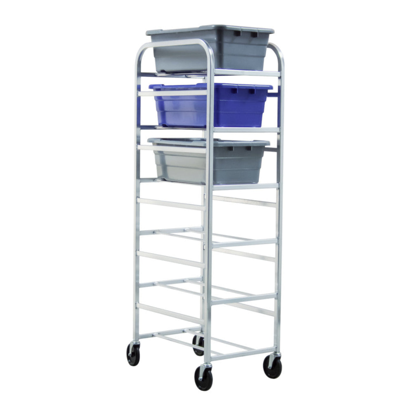 New Age 1279 Full Height 18.5"W x 68"H x 26"D Universal Lug Dolly 6 Lug Capacity - NW1279