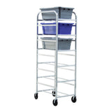 New Age 1279 Full Height 18.5"W x 68"H x 26"D Universal Lug Dolly 6 Lug Capacity - NW1279