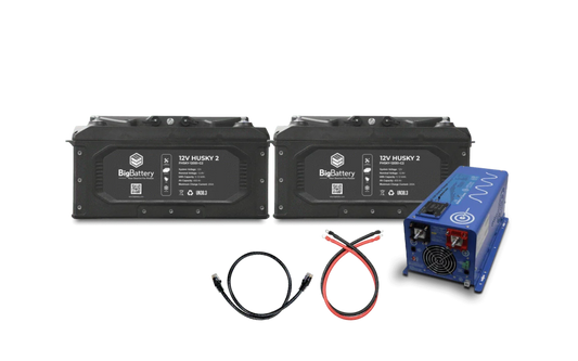 Aims Power 12V 2X HUSKY 2 Power Kit with AIMS (2000W | 10.24kWh) - K0739
