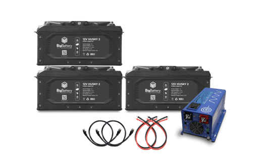 Big Battery 12V 3X HUSKY 2 KIT – AIMS - K0740