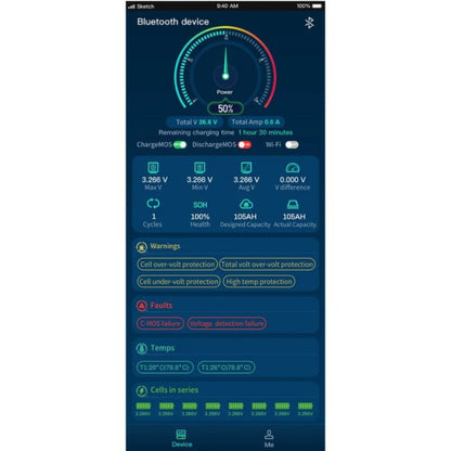 EPOCH 48V 50Ah or 100Ah | Heated & Bluetooth | LifePO4 Battery - B4850A-Epoch-1