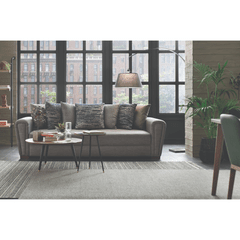 Enza Home US Brera 3 Seater Sofa Bed - 2014 - K3 - 11003 Brown Blue - AR:301 - 1431732