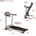 Sunny Health & Fitness Treadmill with Auto Incline