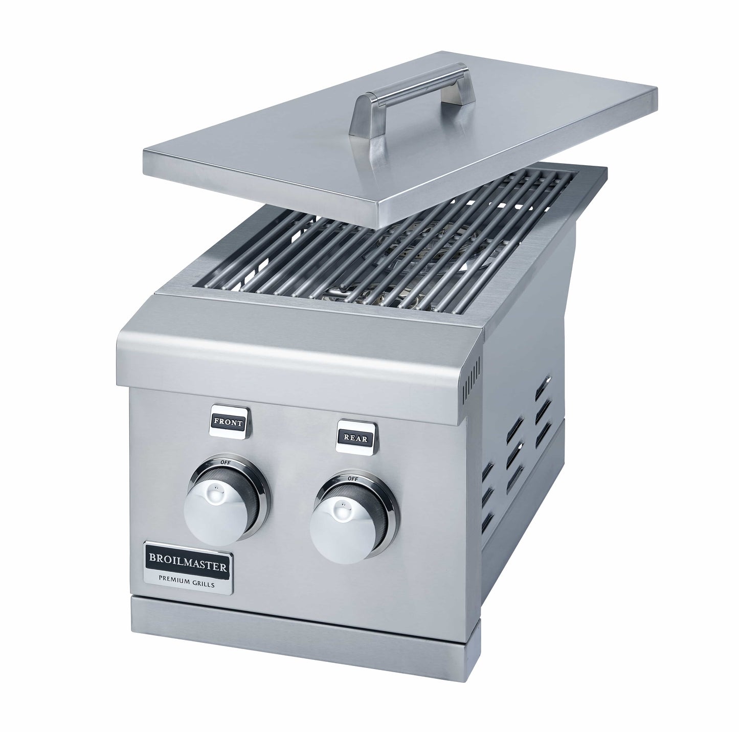 Broilmaster 12-Inch Slide-In Double Side Burner in Stainless Steel  - BSABF12N