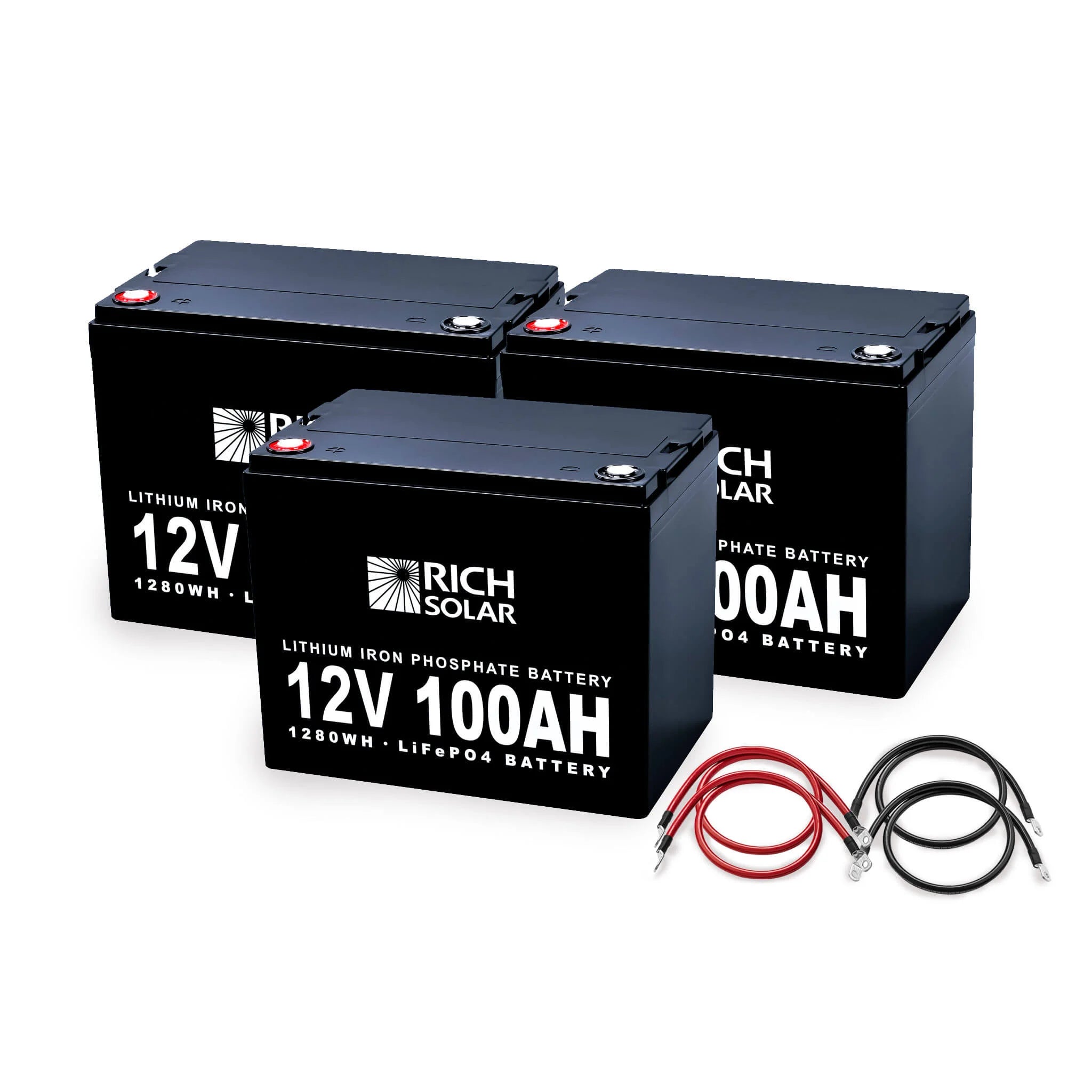 12V - 300AH - 3.8kWh Lithium Battery Bank