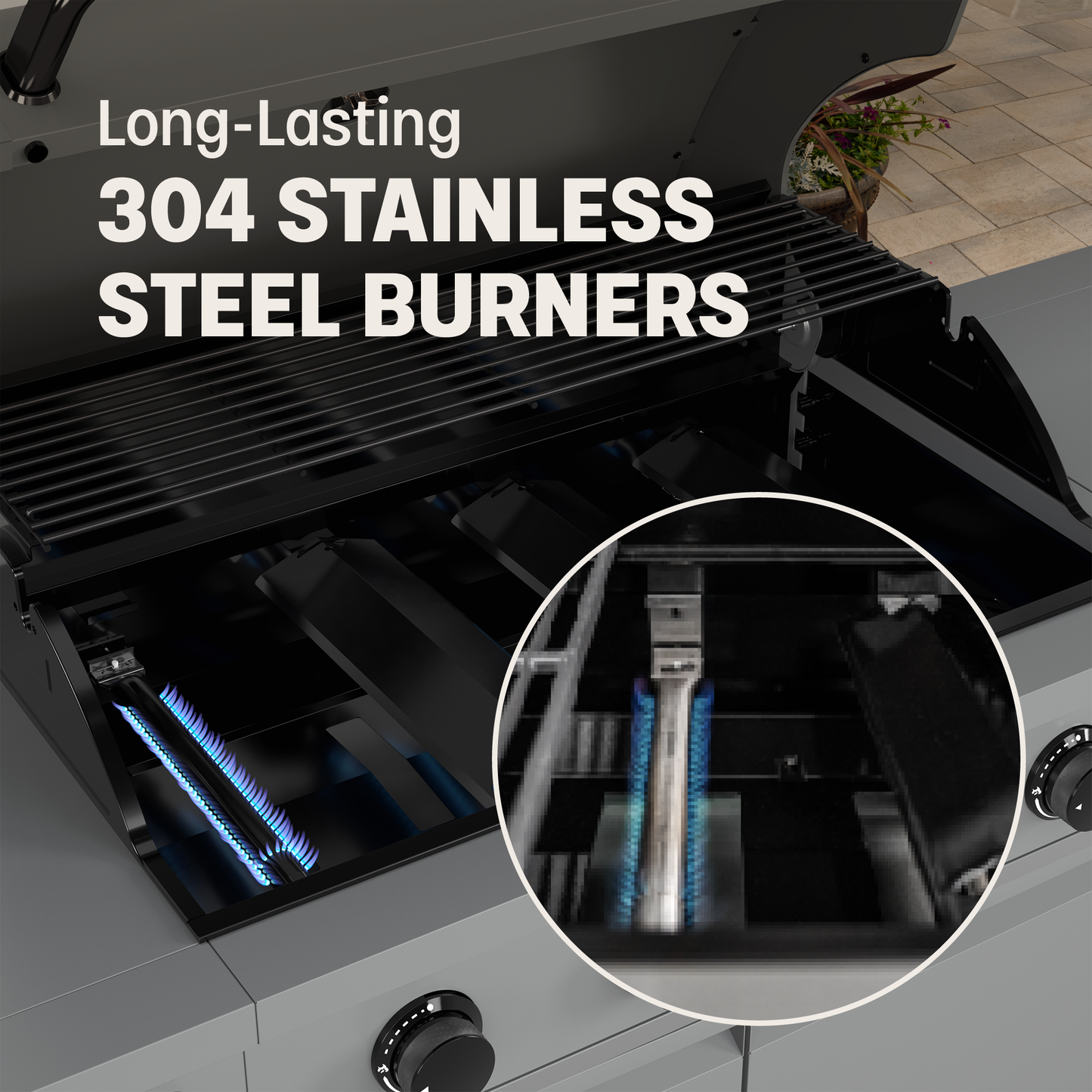 TYTUS Anaheim 4-Burner Gas Grill - TDT-011-GMOD