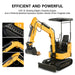 Creworks 13.5hp Mini Excavator B&s Engine with 6 Attachments