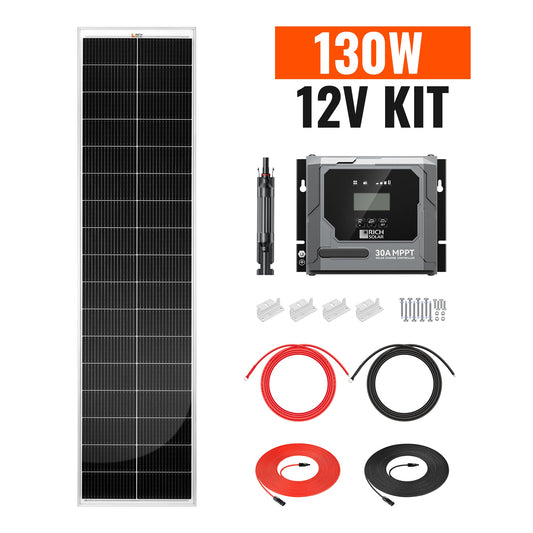 Rich Solar 130W Slim Kit - RS-K130SL