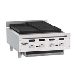 Vulcan VACB25 25" Heavy-Duty Radiant Natural Gas Charbroiler - 68,000 BTU - VACB25